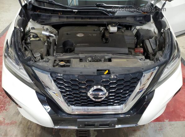 5N1AZ2CS0LN116238 2020 NISSAN MURANO White Engine compartment view
