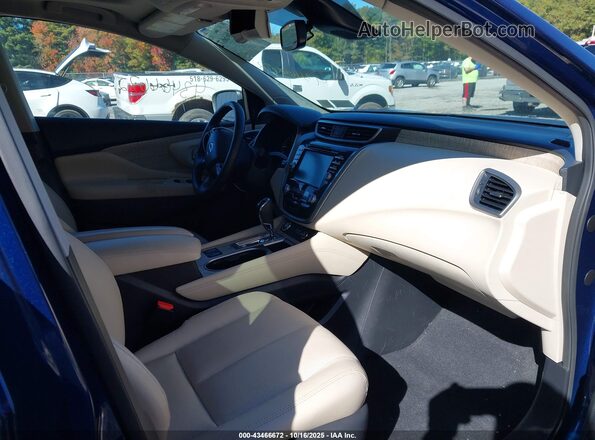 5N1AZ2CS0MC125504 2021 NISSAN MURANO Синий Вид салона спереди