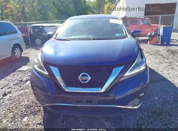 5N1AZ2CS0MC125504 2021 NISSAN MURANO Синий Вид щитка приборов