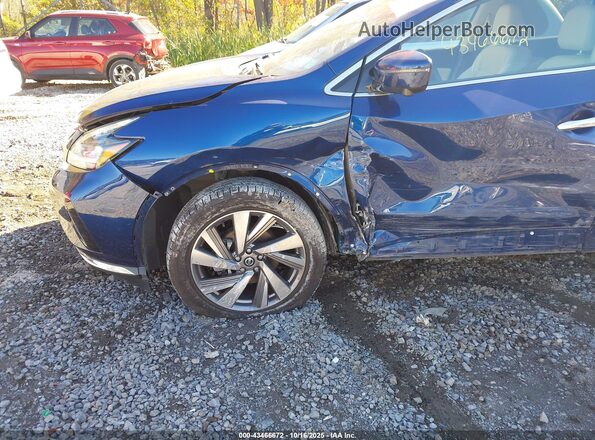 5N1AZ2CS0MC125504 2021 NISSAN MURANO Синий Вид спереди