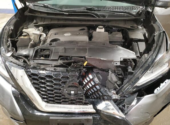 5N1AZ2CS2MC115430 2021 NISSAN MURANO Gray Vista del compartimento del motor