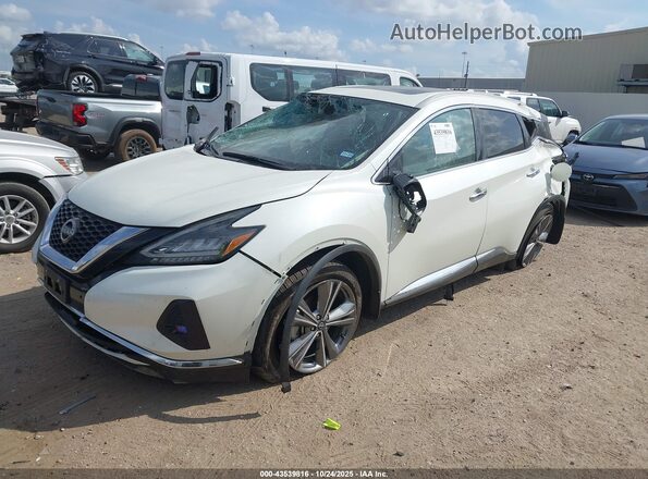 5N1AZ2DJ3PC101286 2023 NISSAN MURANO White Vista tres cuartos delantera izquierda