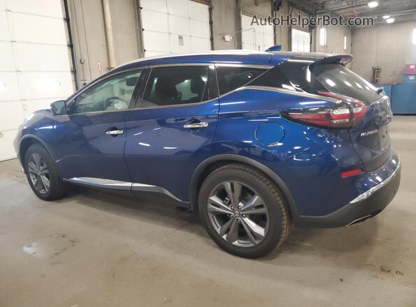 5N1AZ2DS9MC145264 2021 NISSAN MURANO Blue Tył lewy