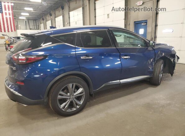 5N1AZ2DS9MC145264 2021 NISSAN MURANO Blue Tył prawy