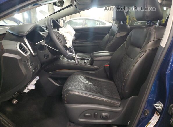 5N1AZ2DS9MC145264 2021 NISSAN MURANO Blue Widok wnętrza z przodu