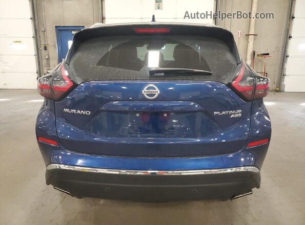 5N1AZ2DS9MC145264 2021 NISSAN MURANO Blue Widok z tyłu