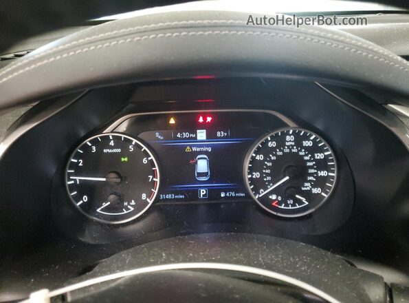 5N1AZ2DS9MC145264 2021 NISSAN MURANO Blue Widok zestawu wskaźników