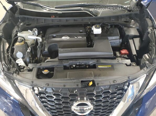 5N1AZ2DS9MC145264 2021 NISSAN MURANO Blue Widok komory silnika