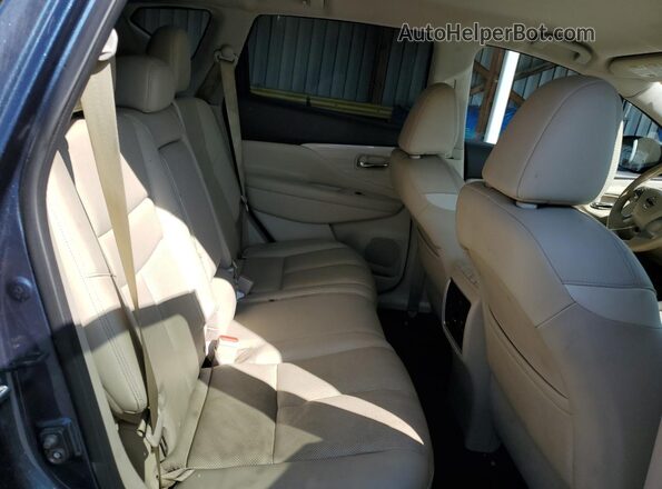 5N1AZ2MH2GN155308 2016 NISSAN MURANO Blue Вид задніх сидінь