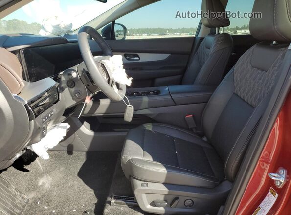 5N1AZ3DT4SC121353 2025 NISSAN MURANO Red Вид салону спереду