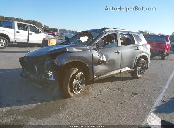 5N1BT3BA2SC852564 2025 NISSAN ROGUE Gray წინა მარცხენა ხედი სამი მეოთხედიდან