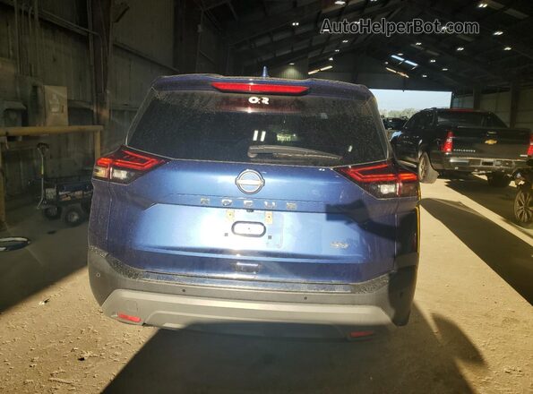 5N1BT3BA4PC886044 2023 NISSAN ROGUE Blue Vista trasera
