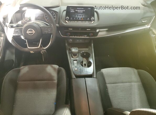 5N1BT3BA4PC886044 2023 NISSAN ROGUE Blue Vista del salpicadero