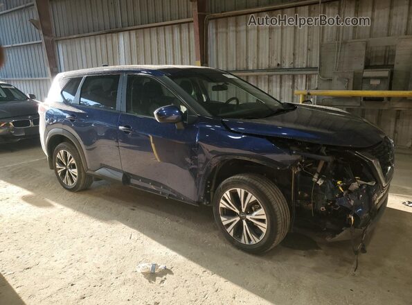 5N1BT3BA4PC886044 2023 NISSAN ROGUE Blue Delantero derecho