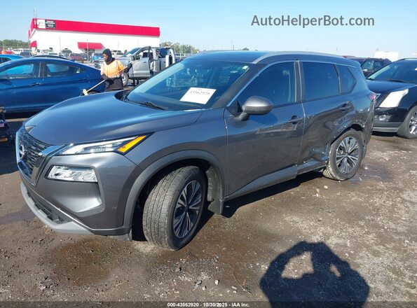 5N1BT3BA7PC877614 2023 NISSAN ROGUE Gray Передня ліва чверть