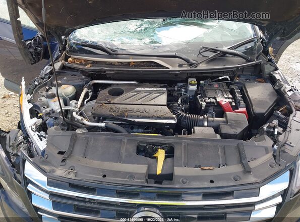 5N1BT3CB2RC717926 2024 NISSAN ROGUE Синий Вид сзади