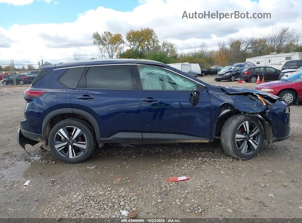 5N1BT3CB2RC717926 2024 NISSAN ROGUE Синий Панорамный вид салона 360°