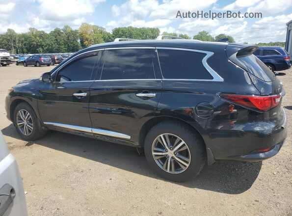 5N1DL0MM0LC502866 2020 INFINITI QX60 Black Rear left