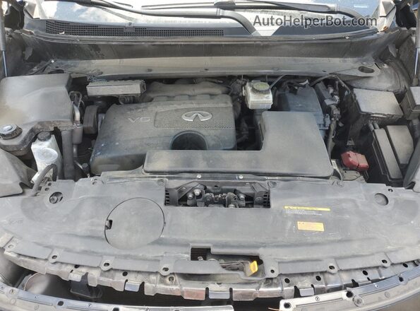 5N1DL0MM0LC502866 2020 INFINITI QX60 Black Engine compartment view