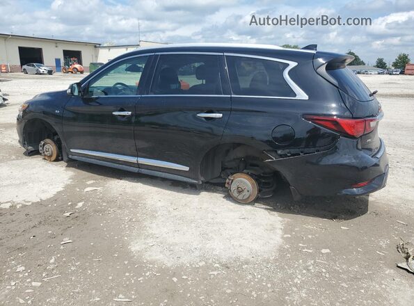 5N1DL0MM0LC506576 2020 INFINITI QX60 Black Հետևի ձախ