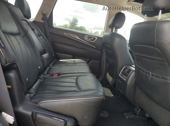 5N1DL0MM0LC506576 2020 INFINITI QX60 Black Սալոնի հետևի տեսք