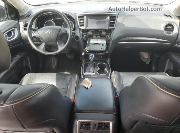5N1DL0MM0LC506576 2020 INFINITI QX60 Black Առջևի վահանակի տեսք
