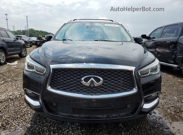5N1DL0MM0LC508411 2020 INFINITI QX60 Black Vista frontal