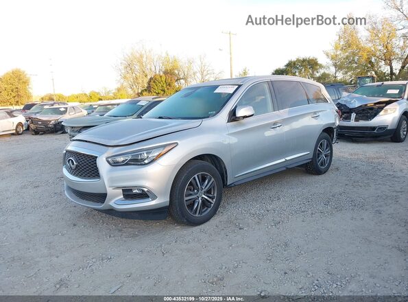 5N1DL0MM2LC516834 2020 INFINITI QX60 Light Blue Передня ліва чверть