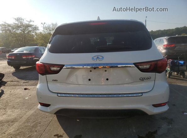 5N1DL0MM2LC521094 2020 INFINITI QX60 White Rear view