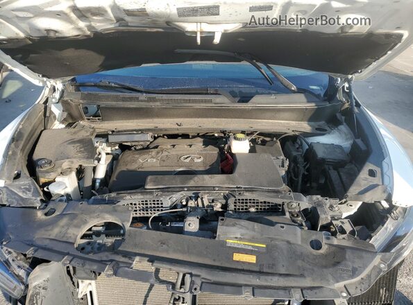 5N1DL0MM2LC521094 2020 INFINITI QX60 White Rear interior view