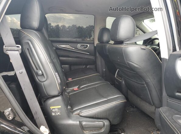 5N1DL0MM3LC500920 2020 INFINITI QX60 Black უკანა სალონის ხედი