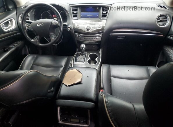 5N1DL0MM3LC500920 2020 INFINITI QX60 Black წინა პანელის ხედი