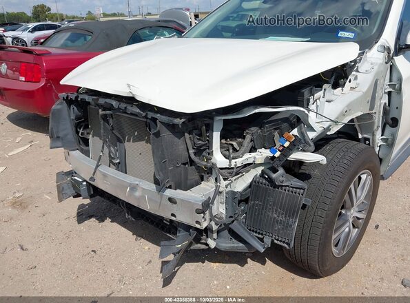 5N1DL0MM3LC523744 2020 INFINITI QX60 White Դիմացի տեսք