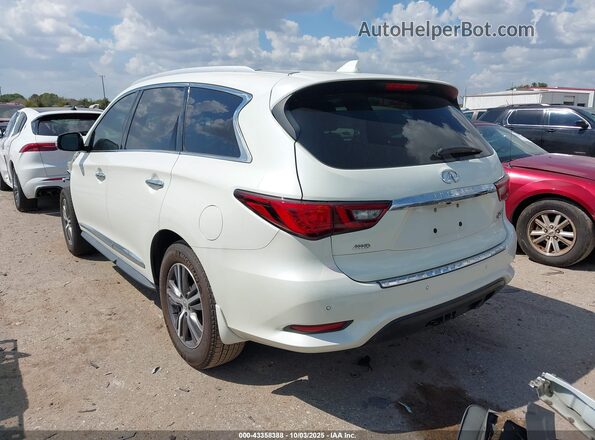 5N1DL0MM3LC523744 2020 INFINITI QX60 White Հետևի ձախ