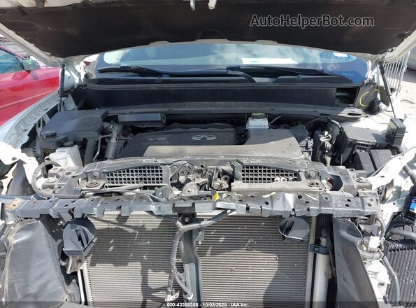 5N1DL0MM3LC523744 2020 INFINITI QX60 White Հետևի տեսք