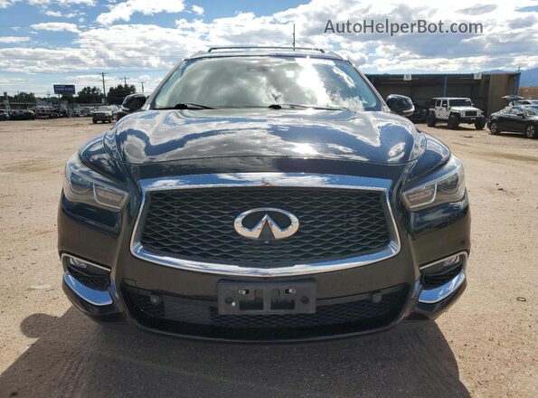 5N1DL0MM3LC529754 2020 INFINITI QX60 Black წინა ხედი