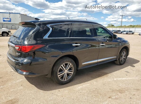 5N1DL0MM3LC529754 2020 INFINITI QX60 Black უკანა მარჯვენა