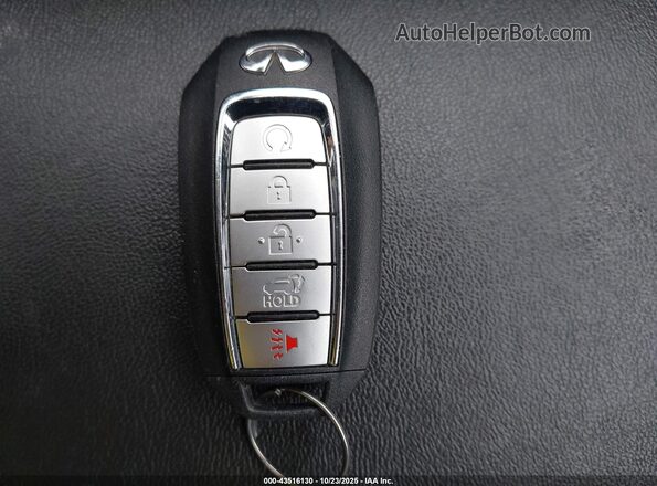 5N1DL0MM4LC523056 2020 INFINITI QX60 Dark Blue Dashboard view