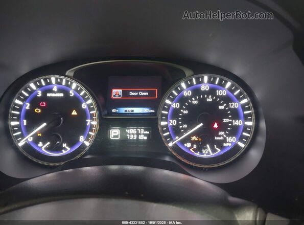 5N1DL0MM4LC527852 2020 INFINITI QX60 White Հետևի նստատեղերի տեսք