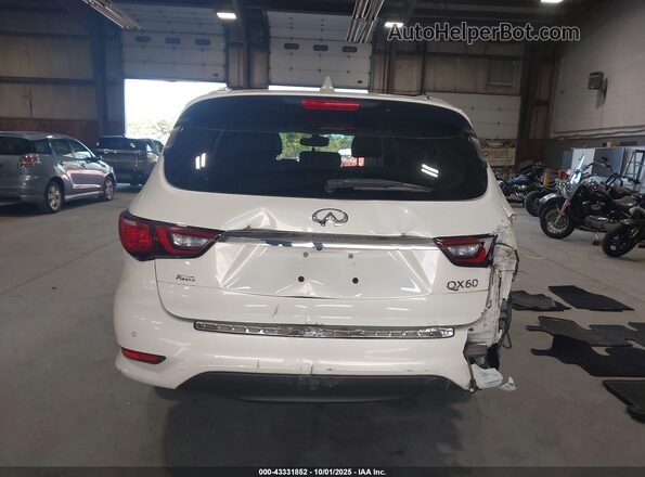 5N1DL0MM4LC527852 2020 INFINITI QX60 White Դիմացի տեսք