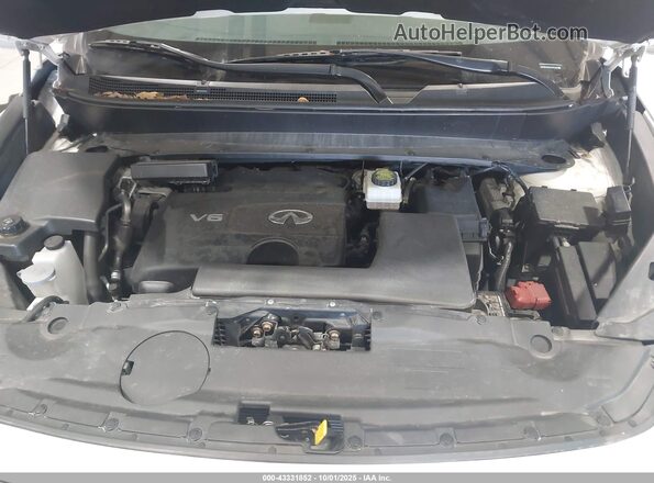 5N1DL0MM4LC527852 2020 INFINITI QX60 White Հետևի տեսք