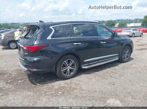 5N1DL0MM5HC509772 2017 INFINITI QX60 Black Rear right