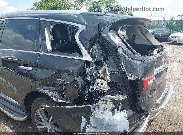 5N1DL0MM5HC509772 2017 INFINITI QX60 Black Front view