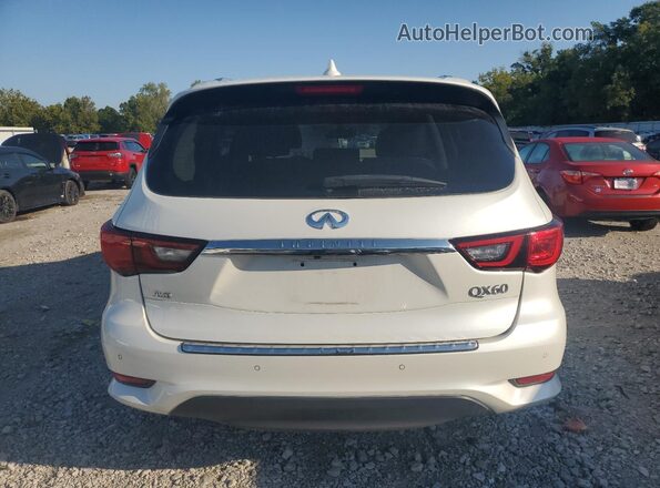 5N1DL0MM5LC511451 2020 INFINITI QX60 White უკანა ხედი