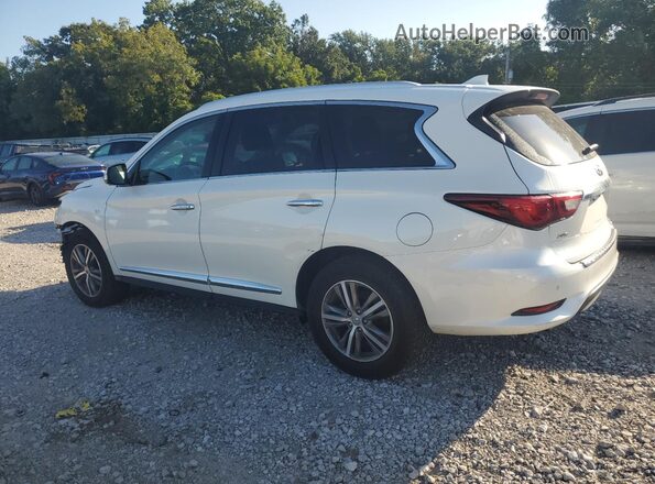 5N1DL0MM5LC511451 2020 INFINITI QX60 White უკანა მარცხენა