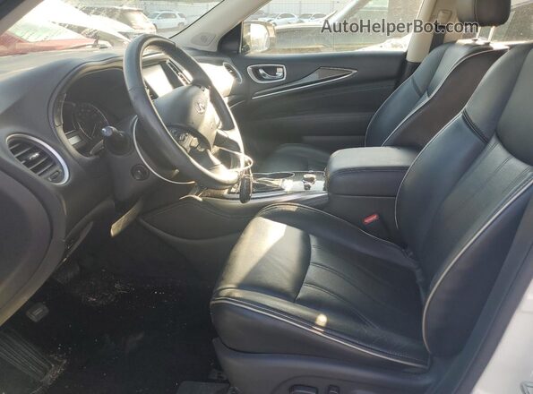 5N1DL0MM5LC511451 2020 INFINITI QX60 White წინა სალონის ხედი
