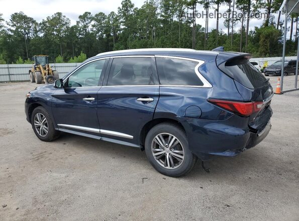 5N1DL0MM7LC505411 2020 INFINITI QX60 Blue Հետևի ձախ