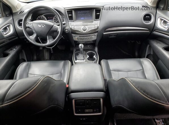 5N1DL0MM7LC505411 2020 INFINITI QX60 Blue Առջևի վահանակի տեսք