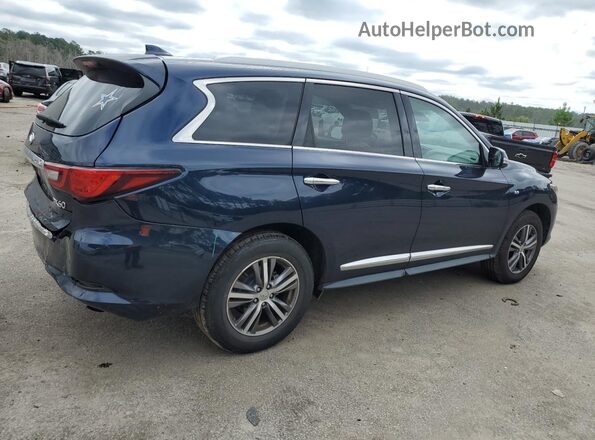 5N1DL0MM7LC505411 2020 INFINITI QX60 Blue Հետևի աջ