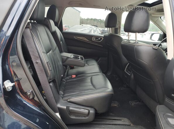 5N1DL0MM7LC505411 2020 INFINITI QX60 Blue Սալոնի հետևի տեսք